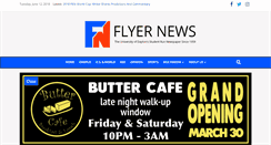 Desktop Screenshot of flyernews.com
